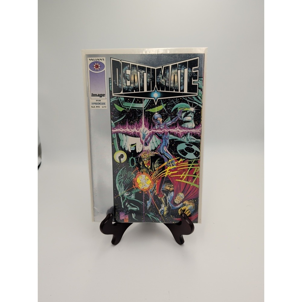 Deathmate Epilogue Feb 1994 Valiant Image Comics Silver Foil Cover crossover